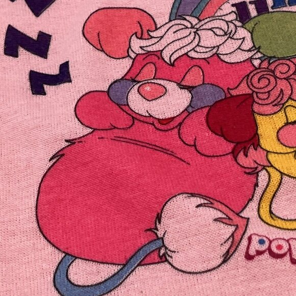 Vintage 80s Popples Doll Nightgown Dress Pink "Rise and Shine" 1986 JC Penny - Picture 2 of 12